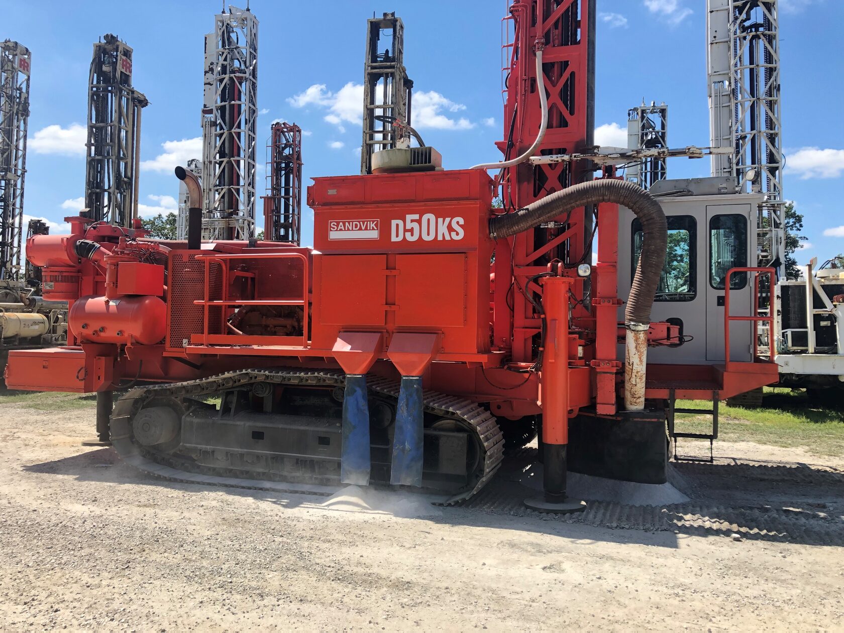 Запчасти для Sandvik D50KS/D245S